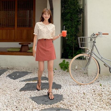 韩系少女穿搭，学生党的最好选择(图5)