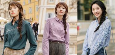 谢绝一成不变，潮女三招挑对衬衫(图8)