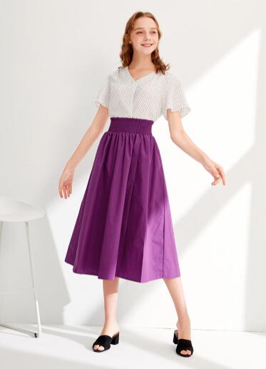 GU新品半身裙，神秘紫色来袭！(图2)