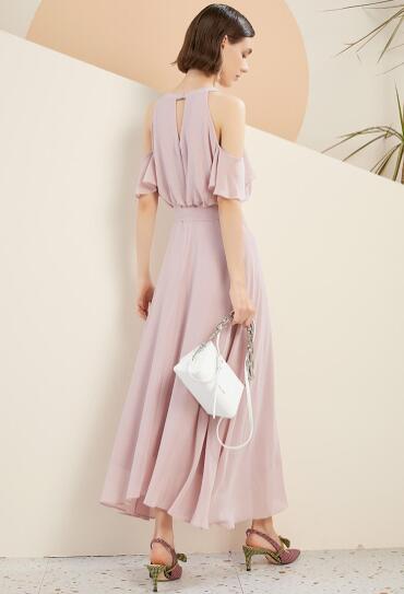 拉夏贝尔雪纺新品，长裙仙气飘飘(图3)